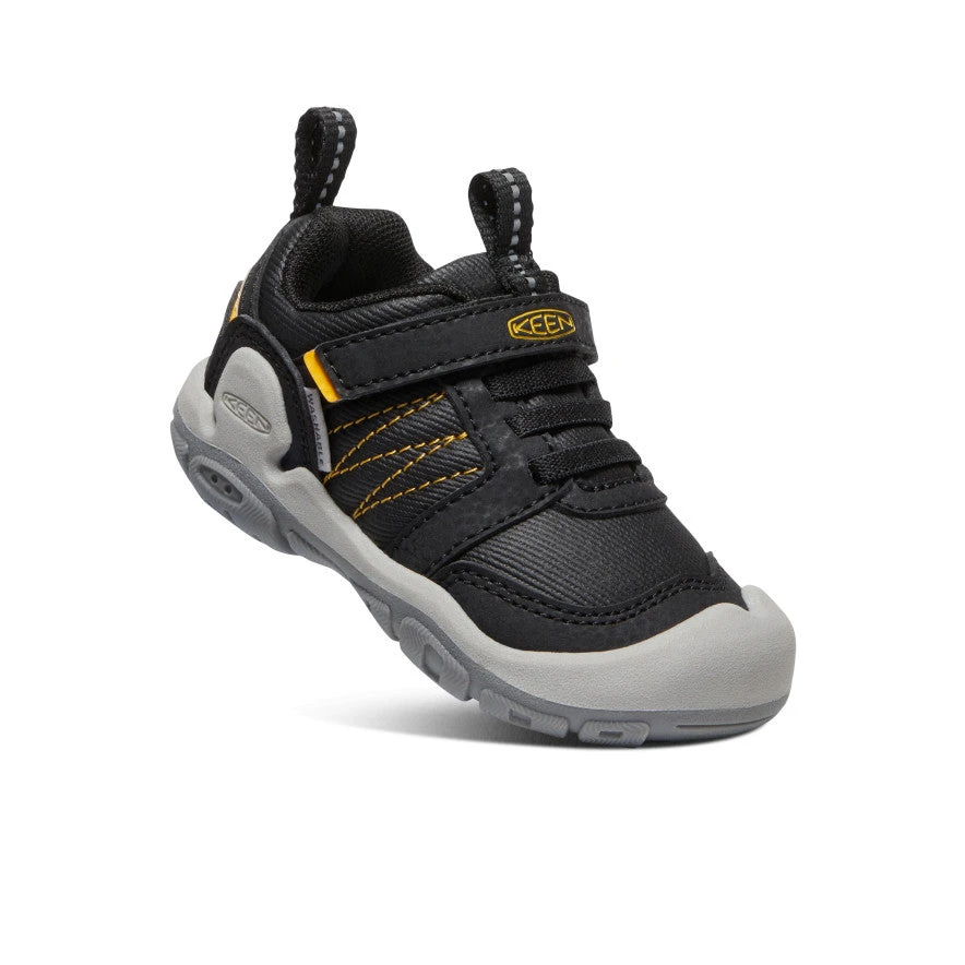 Toddlers' Knotch Peak Sneaker | Black/KEEN Yellow - Image 3